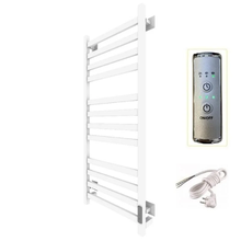 Полотенцесушитель электрический Тругор Пэк сп серия 21 100х50, ширина 50 см, высота 100 см, диммер справа, белый