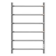 Полотенцесушитель электрический Point Серия 08, П6, ширина 50 см, высота 80 см, диммер справа, хром, PN08858