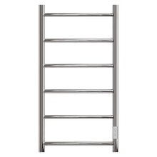 Полотенцесушитель электрический Point Серия 04, П6, ширина 50 см, высота 80 см, диммер справа, хром, PN04858