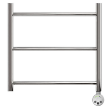 Полотенцесушитель электрический Point Серия 04, П3, ширина 50 см, высота 50 см, ТЭН слева/справа, хром, PN04155E