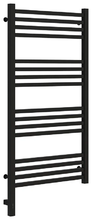 Полотенцесушитель электрический Сунержа Модус 3.0, 100 х 50 см, ширина 50 см, высота 100 см, с блоком управления МЭМ слева/справа, черный матовый
