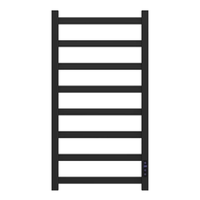 Полотенцесушитель электрический Point Атлант PN18848B П8, ширина 40 см, высота 80 см, диммер справа, черный
