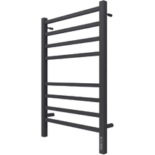Полотенцесушитель электрический Terminus Ватикан П8 4670078627554, ширина 53 см, высота 80 см, диммер справа, черный матовый