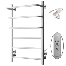 Полотенцесушитель электрический Тругор Пэк сп серия 19, Пэксп19/8050белыйВГП, ширина 50 см, высота 80 см, диммер справа, белый