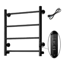 Полотенцесушитель электрический Тругор Аспект Пэк сп серия 1, АспектПэксп1/6040чернВГП, ширина 40 см, высота 60 см, диммер справа, черный