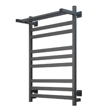 Полотенцесушитель электрический Тругор Пэк сп 21 кв П 80 х 50 графит ВГП, ширина 50 см, высота 80 см, ПЭКсп21квП/8050графВГП, диммер справа, цвет графит