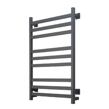 Полотенцесушитель электрический Тругор Пэк сп 21 кв 80 х 50 графит ВГП, ширина 50 см, высота 80 см, ПЭКсп21кв/8050графитВГП, диммер справа, цвет графит