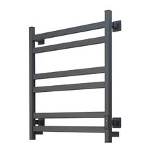 Полотенцесушитель электрический Тругор Пэк сп 21 кв 60 х 50 графит ВГП, ширина 50 см, высота 60 см, ПЭКсп21кв/6050графитВГП, диммер справа, цвет графит