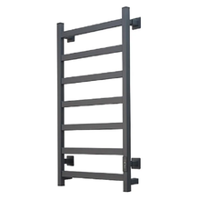 Полотенцесушитель электрический Тругор Пэк сп 20 кв 80 х 40 графит ВГП, ширина 40 см, высота 80 см, ПЭКсп20кв/8040графитВГП, диммер справа, цвет графит
