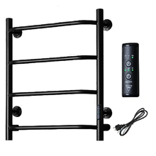 Полотенцесушитель электрический Тругор Пэк сп 6 60 х 40 черный ВГП, ширина 40 см, высота 60 см, Пэксп6/6040черныйВГП, диммер справа, цвет черный
