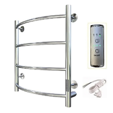 Полотенцесушитель электрический Тругор Пэк сп 5 60 х 40 белый ВГП, ширина 40 см, высота 60 см, Пэксп5/6040белыйВГП, диммер справа, цвет белый