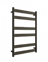 Полотенцесушитель электрический Двин Y neo 80/50, 4657812418347, ширина 53 см, высота 80 см, диммер справа, черный матовый