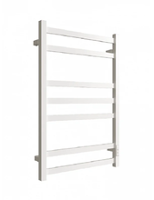 Полотенцесушитель электрический Двин V plaza neo 80/50, 4657812418286, ширина 53 см, высота 80 см, диммер справа, белый