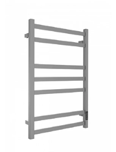 Полотенцесушитель электрический Двин V plaza neo 80/50, 4657795056727, ширина 53 см, высота 80 см, диммер справа, графит