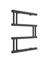 Полотенцесушитель электрический Двин M plaza neo 60/50, 4657771771231, ширина 50 см, высота 63 см, диммер справа, черный матовый