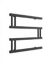 Полотенцесушитель электрический Двин M plaza neo 50/60, 4657771771156, ширина 60 см, высота 53 см, диммер справа, черный матовый