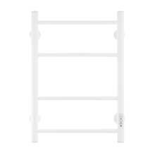 Полотенцесушитель электрический Energy Round 600, EETR0ROUND604R903M, ширина 46 см, высота 60 см, белый матовый