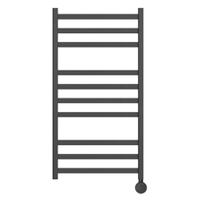 Полотенцесушитель электрический Point Меркурий PN83150BE, ширина 50 см, высота 100 см, ТЭН справа/слева, цвет черный