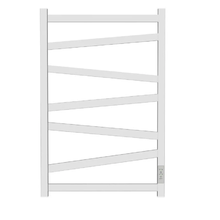 Полотенцесушитель электрический Point Феникс PN15858W, ширина 50 см, высота 80 см, диммер справа, цвет белый