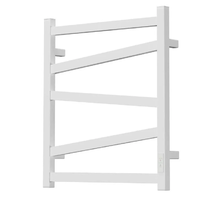 Полотенцесушитель электрический Point Феникс PN15856W, ширина 50 см, высота 60 см, диммер справа, цвет белый