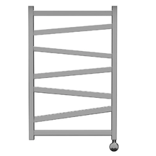 Полотенцесушитель электрический Point Феникс PN15158E, ширина 50 см, высота 80 см, ТЭН справа/слева, цвет хром