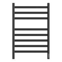 Полотенцесушитель электрический Point Селена PN16858B, ширина 50 см, высота 80 см, диммер справа, цвет черный