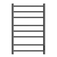 Полотенцесушитель электрический Point Аврора PN10858GR, ширина 50 см, высота 80 см, диммер справа, цвет графит премиум