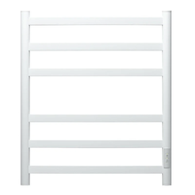 Полотенцесушитель электрический Point Антея PN17856W, ширина 50 см, высота 60 см, диммер справа, цвет белый
