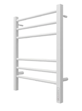 Полотенцесушитель электрический Terminus Сицилия П6 450х600 электро КС 4670078527615, ширина 45 см, высота 60 см, диммер справа, белый матовый