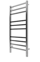 Полотенцесушитель электрический Terminus Ватикан П10 500х1050 электро 4670078544407, ширина 50 см, высота 105 см, диммер справа, нержавеющая сталь