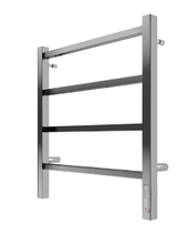 Полотенцесушитель электрический Terminus Ватикан П4 500х550 электро 4670078544421, ширина 50 см, высота 55 см, диммер справа, нержавеющая сталь