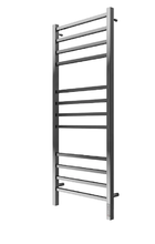 Полотенцесушитель электрический Terminus Ното П12 500х1250 электро 4670078544506, ширина 50 см, высота 125 см, диммер справа, нержавеющая сталь