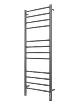 Полотенцесушитель электрический Terminus Аврора П12 500х1250 электро, 4670078544377, ширина 50 см, высота 125 см, диммер справа, цвет нержавеющая сталь