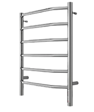 Полотенцесушитель электрический Terminus Виктория П6 500х650 электро, 4670078531193, ширина 50 см, высота 65 см, диммер справа, цвет нержавеющая сталь