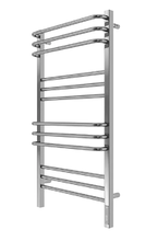 Полотенцесушитель электрический Terminus Соренто П12 500х1000 электро, 4670078527196, ширина 50 см, высота 100 см, диммер справа, цвет нержавеющая сталь