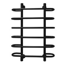 Полотенцесушитель электрический Energy Nova2 EETR0NOVA28560R905M, ширина 65 см, высота 85 см, кнопка справа, цвет черный матовый