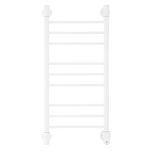 Полотенцесушитель электрический Energy Ergo2 P EETRERGO2P8540R903M, ширина 40 см, высота 85 см, кнопка справа, цвет белый матовый