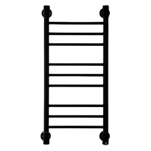 Полотенцесушитель электрический Energy Ergo2 P EETRERGO2P8540R905M, ширина 40 см, высота 85 см, кнопка справа, цвет черный матовый