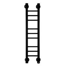 Полотенцесушитель электрический Energy Ergo2 P EETR0ERGO28520R905M, ширина 20 см, высота 85 см, кнопка справа, цвет черный матовый