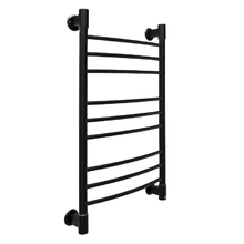 Полотенцесушитель электрический Energy Ergo2 EETR0ERGO28550R905M, ширина 50 см, высота 85 см, кнопка справа, цвет черный матовый