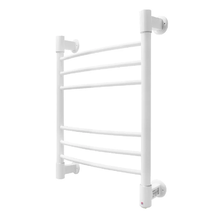 Полотенцесушитель электрический Energy Ergo2 EETR0ERGO26550R903M, ширина 50 см, высота 65 см, кнопка справа, цвет белый матовый