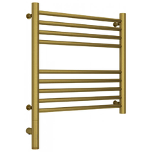 Полотенцесушитель электрический Сунержа Богема 3.0, высота 50 см, ширина 50 см, диммер слева/справа, цвет состаренная латунь, 051-5804-5050/051-5805-5050