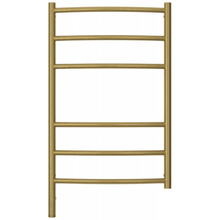 Полотенцесушитель электрический Сунержа Галант 3.0, высота 80 см, ширина 50 см, диммер слева/справа, цвет состаренная латунь, 051-5800-8050/051-5801-8050