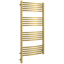 Полотенцесушитель электрический Сунержа Аркус 3.0, высота 120 см, ширина 60 см, диммер слева/справа, цвет состаренная латунь, 051-5704-1260/051-5705-1260