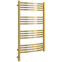 Полотенцесушитель электрический Сунержа Аркус 3.0, высота 100 см, ширина 60 см, диммер слева/справа, цвет золото, 03-5704-1060/03-5705-1060