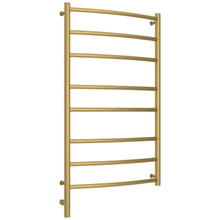 Полотенцесушитель электрический Сунержа Галант 3.0, высота 100 см, ширина 60 см, диммер слева/справа, цвет матовое золото, 032-5800-1060/032-5801-1060