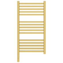 Полотенцесушитель электрический Сунержа Модус 3.0, высота 80 см, ширина 40 см, диммер слева/справа, цвет матовое золото, 032-5700-8040/032-5701-8040