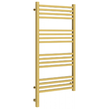 Полотенцесушитель электрический Сунержа Модус 3.0, высота 100 см, ширина 50 см, диммер слева/справа, цвет матовое золото, 032-5700-1050/032-5701-1050