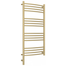 Полотенцесушитель электрический Сунержа Богема 3.0, высота 100 см, ширина 50 см, диммер слева/справа, цвет матовая шампань, 022-5802-1050/022-5803-1050