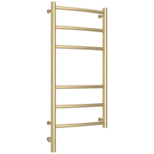 Полотенцесушитель электрический Сунержа Галант 3.0, высота 80 см, ширина 40 см, диммер слева/справа, цвет матовая шампань, 022-5800-8040/022-5801-8040